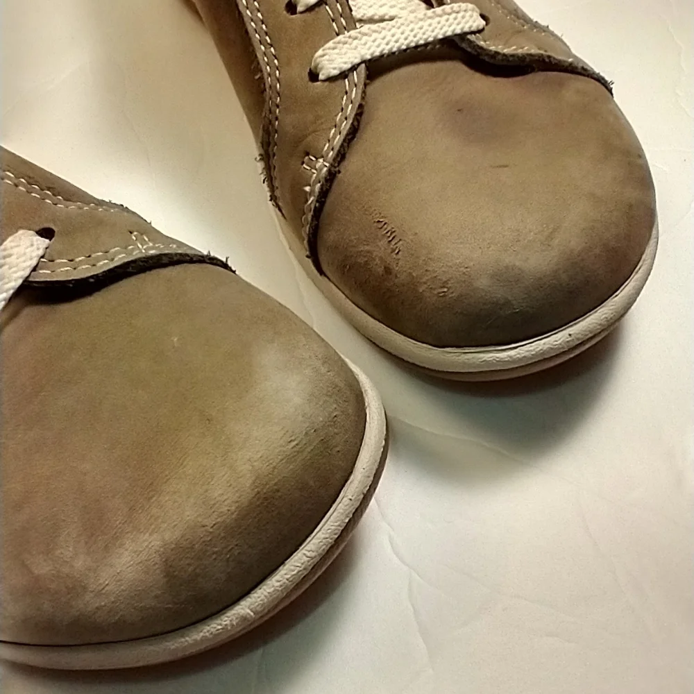 Aetrex Dana Brown Leather Comfort Lace Up Oxford Shoes Women's sz 7